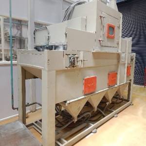 Continuous Glass Bead Machine.