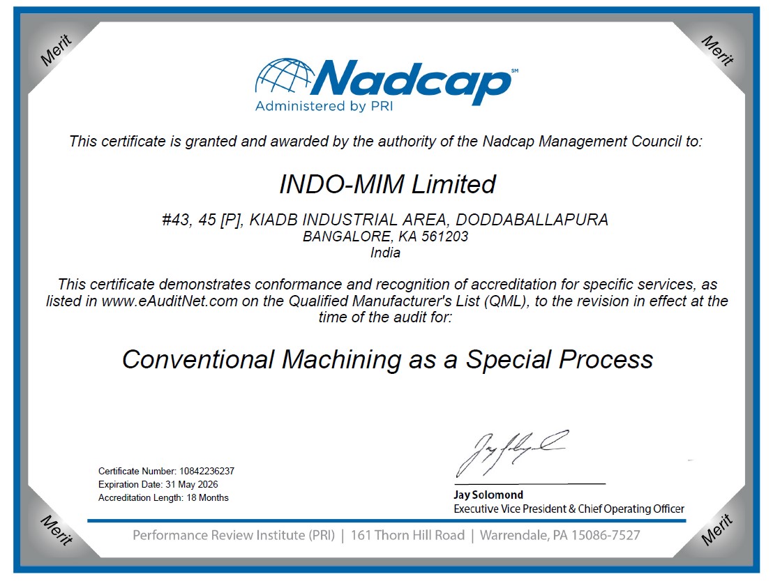 Conventional Machining Conventional Machining