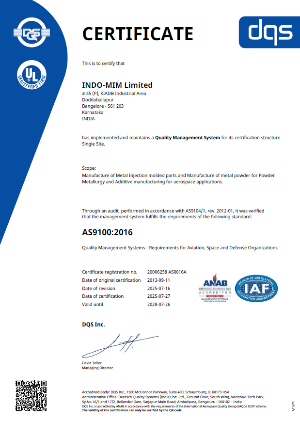 AS 9100- DBP AS 9100- DBP